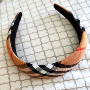 NEW Boutique Plaid Check Headband Hair Band